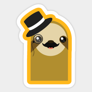 Mr. Sloth Sticker